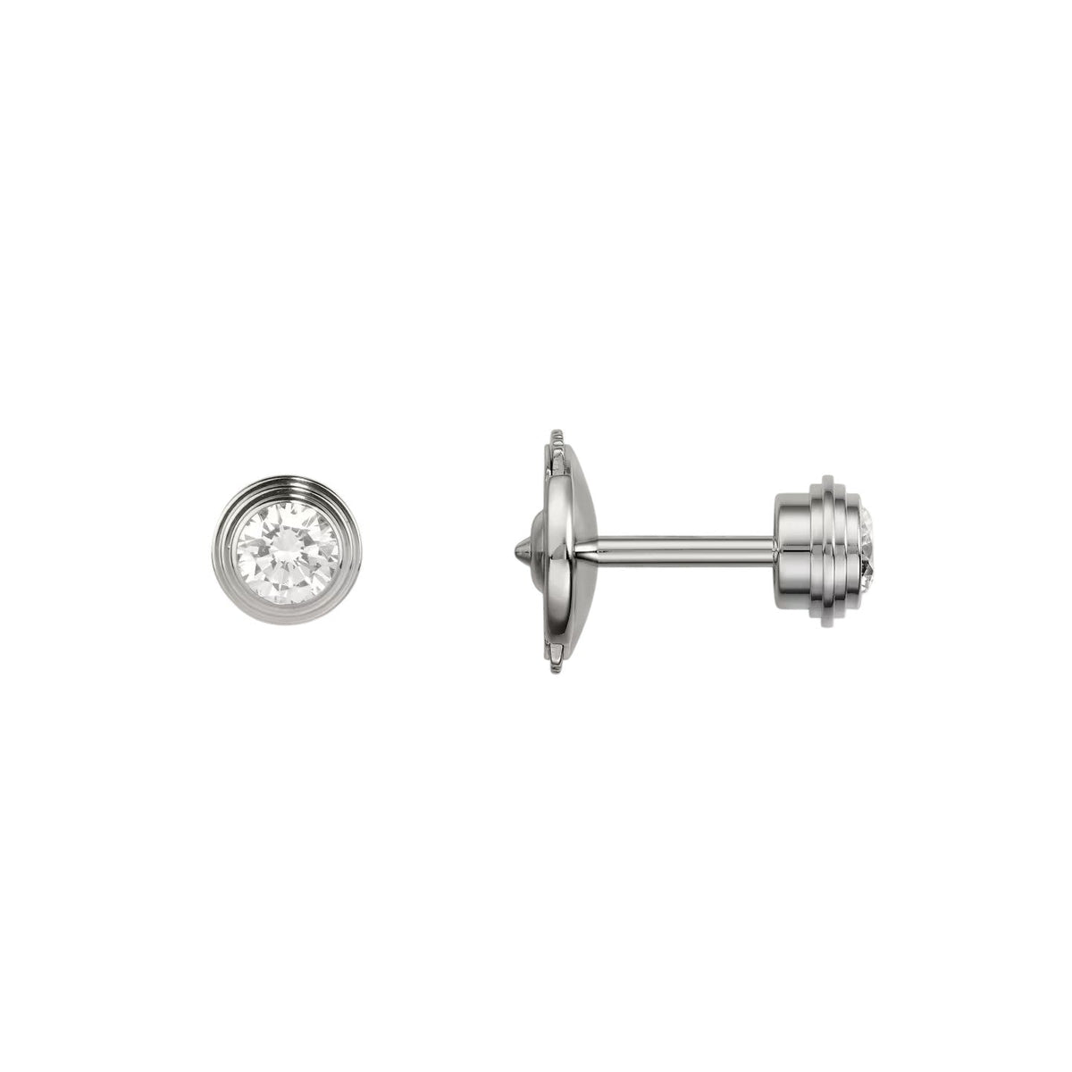 [Limara]D'AMOUR 5MM DIAMOND STUD EARRINGS