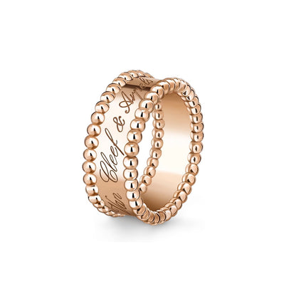 [Limara]SIGNATURE DUAL-BEADED BAND RING