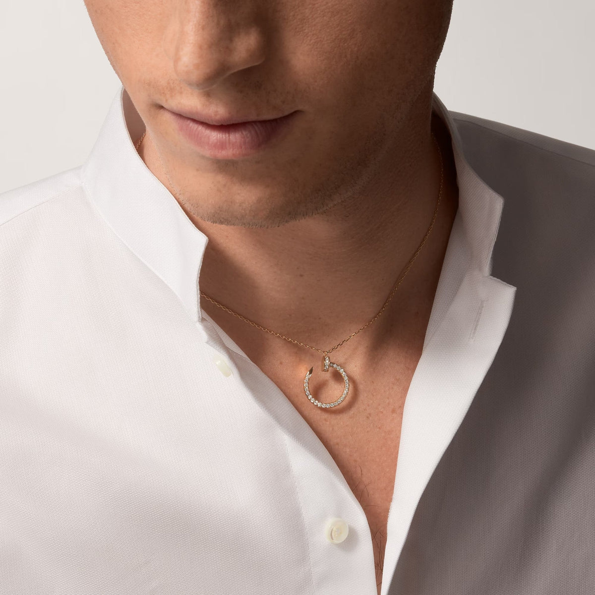 [Limara] JUSTE NECKLACE FULL DIAMOND