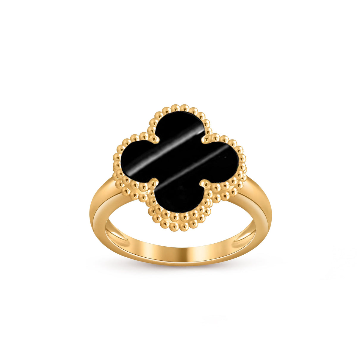 [Limara]LUCKY CLOVER VINTAGE GOLD RING COLLECTION