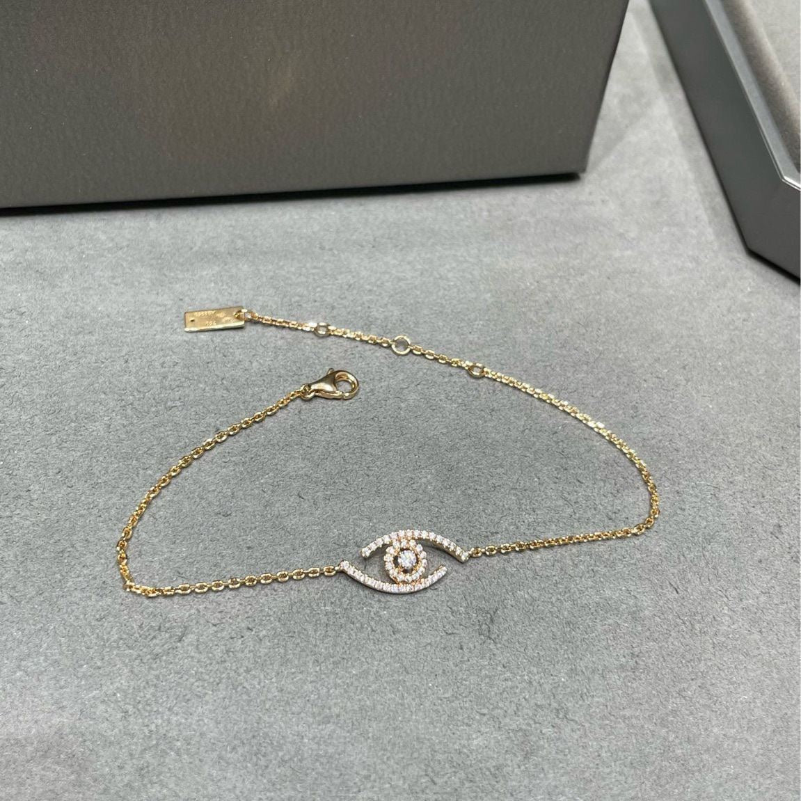 [Limara]LUCKY EYE PAVÉ-SET DIAMOND BRACELET