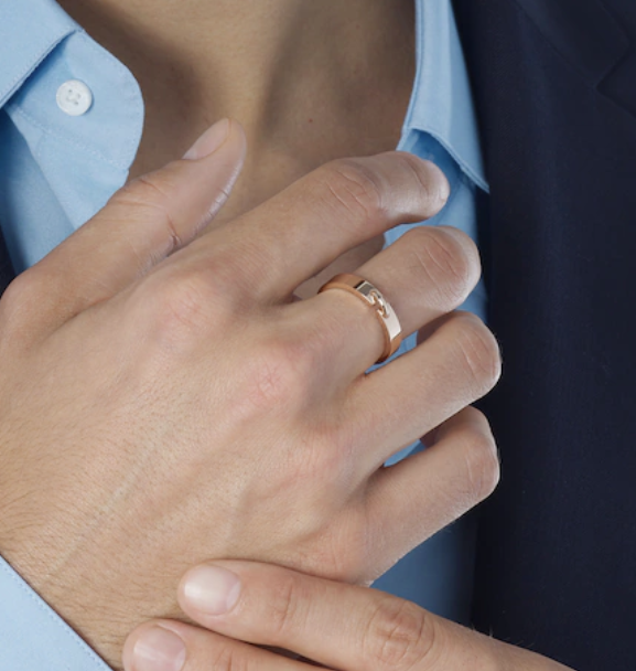 [Limara]ALLIANCE LIENS VIDENCE 4MM RING