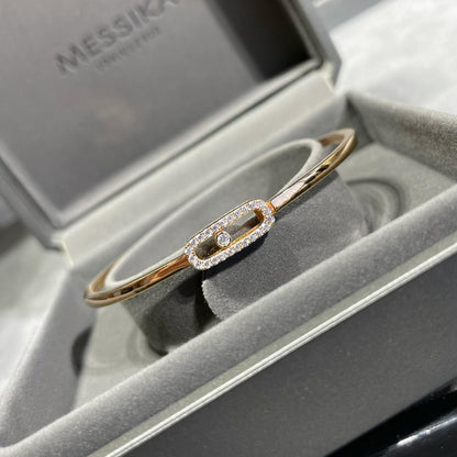 [Limara]MOVE UNO PAVÉ FLEX BANGLE (MEDIUM)
