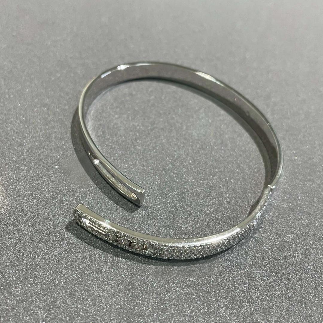 [Limara]MOVE NOA PAVÉ DIAMOND BANGLE BRACELET