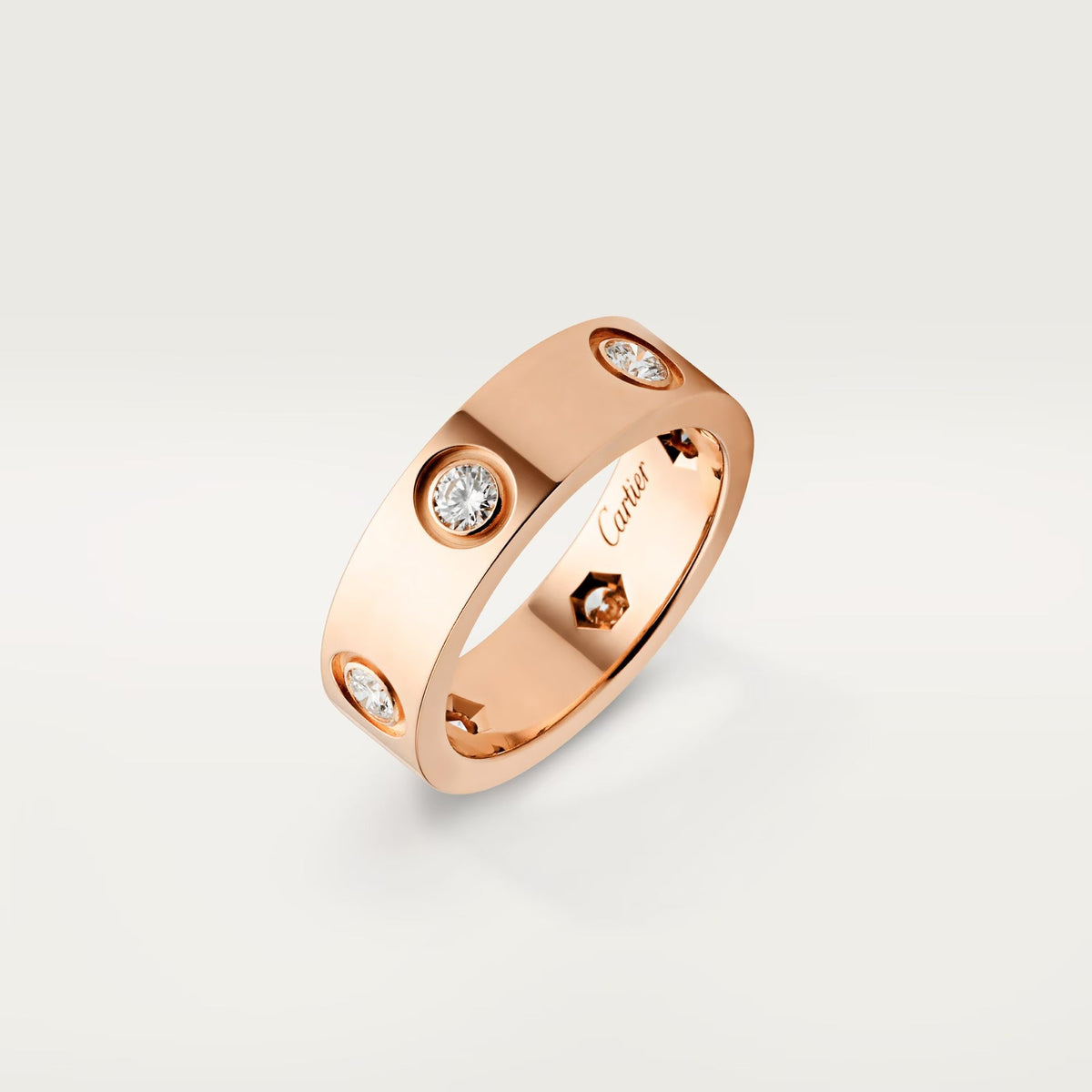 [Limara] LOVE 5.5MM 6 DIAMOND RING