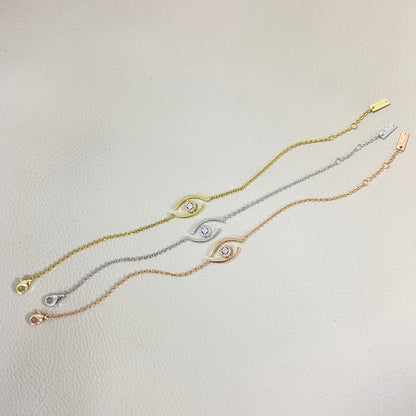 [Limara]LUCKY EYE PAVÉ-SET DIAMOND BRACELET