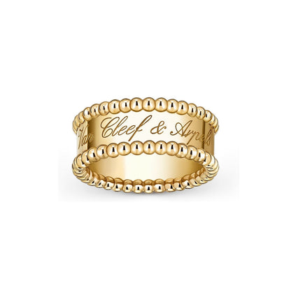 [Limara]SIGNATURE DUAL-BEADED BAND RING