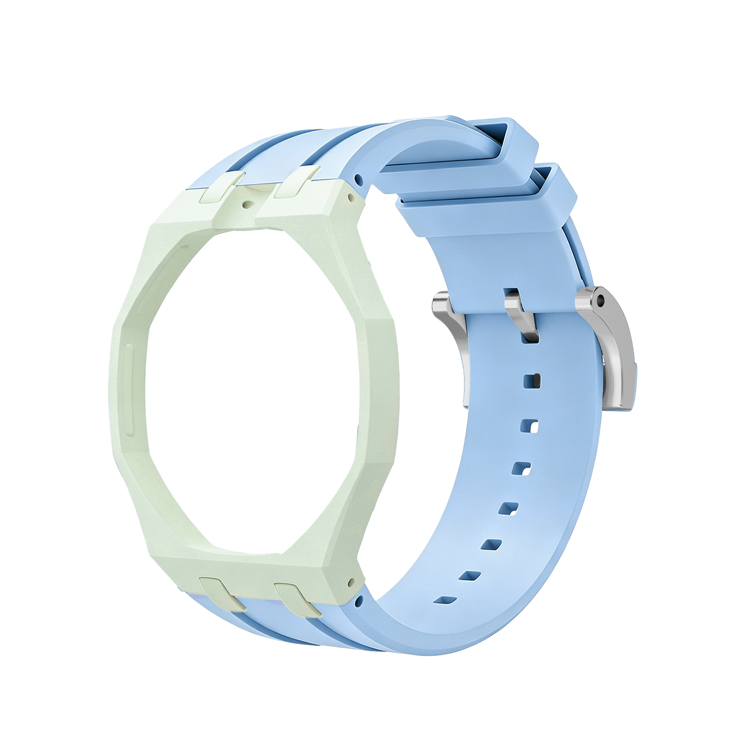 [Limara]Royal Oak Pop Exclusive Bioceramic Case & Silicone Strap Mix Color