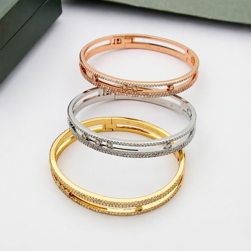 [Limara]Move Romane pavé bangle