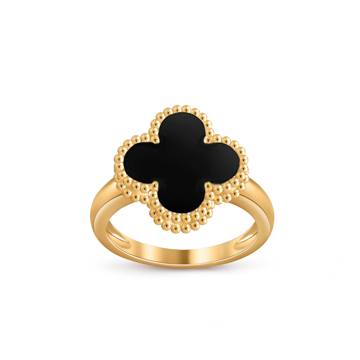 [Limara]LUCKY CLOVER VINTAGE GOLD RING COLLECTION