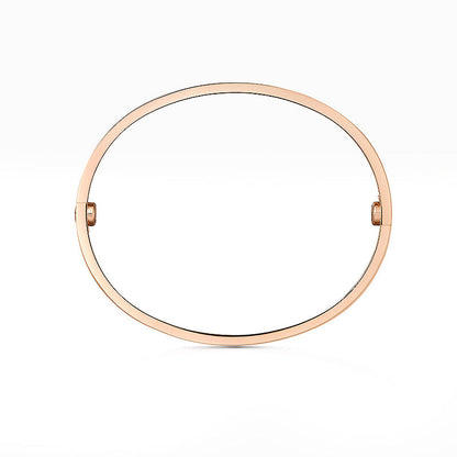 [Limara]CLASSIC 6.1MM LOVE BANGLE - 4-DIAMOND