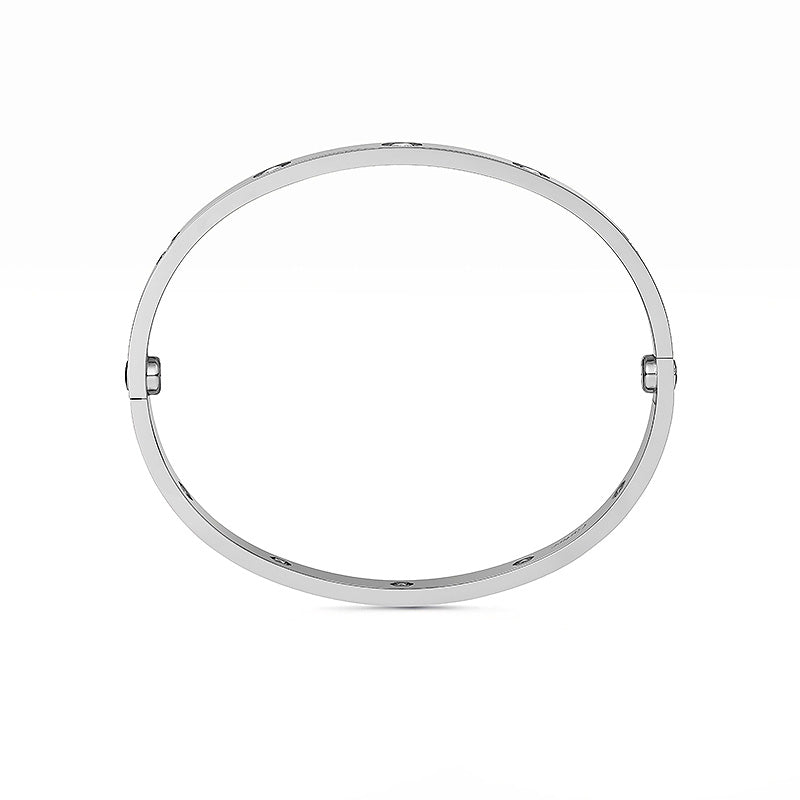 [Limara]CLASSIC 6.1MM LOVE BANGLE - 10-DIAMOND
