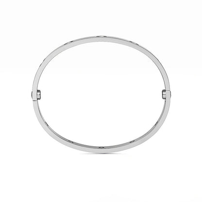 [Limara]CLASSIC 6.1MM LOVE BANGLE - 10-DIAMOND