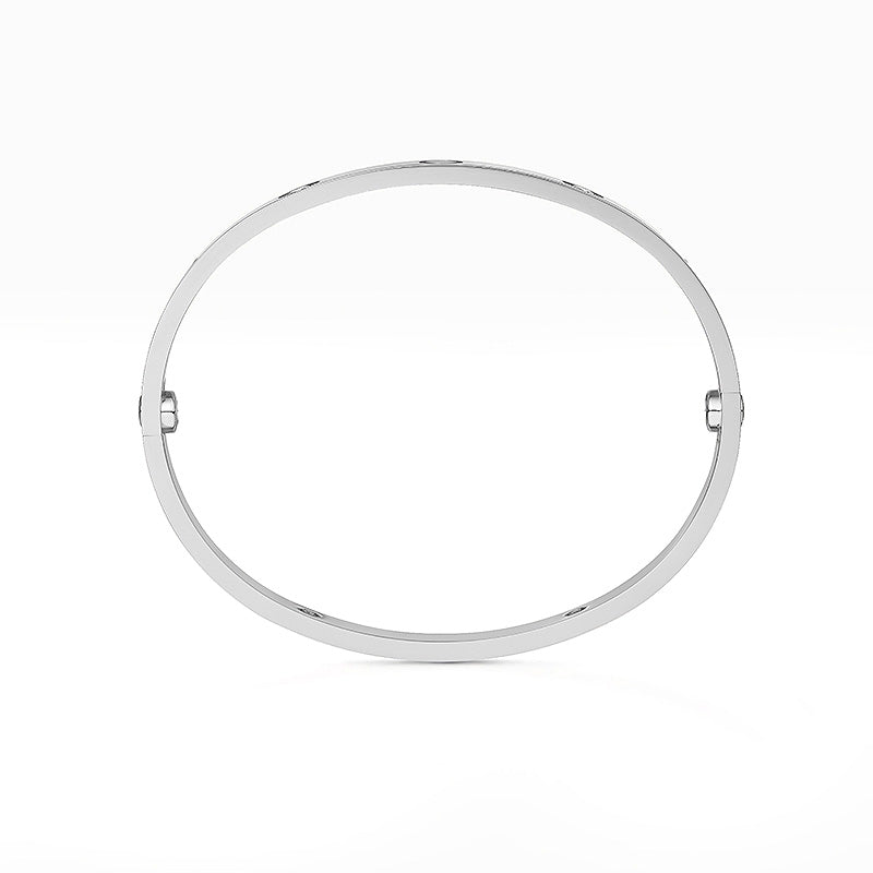 [Limara]CLASSIC 6.1MM LOVE BANGLE - 4-DIAMOND