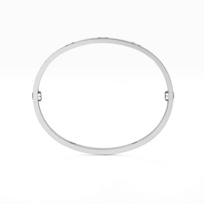 [Limara]CLASSIC 6.1MM LOVE BANGLE - 4-DIAMOND