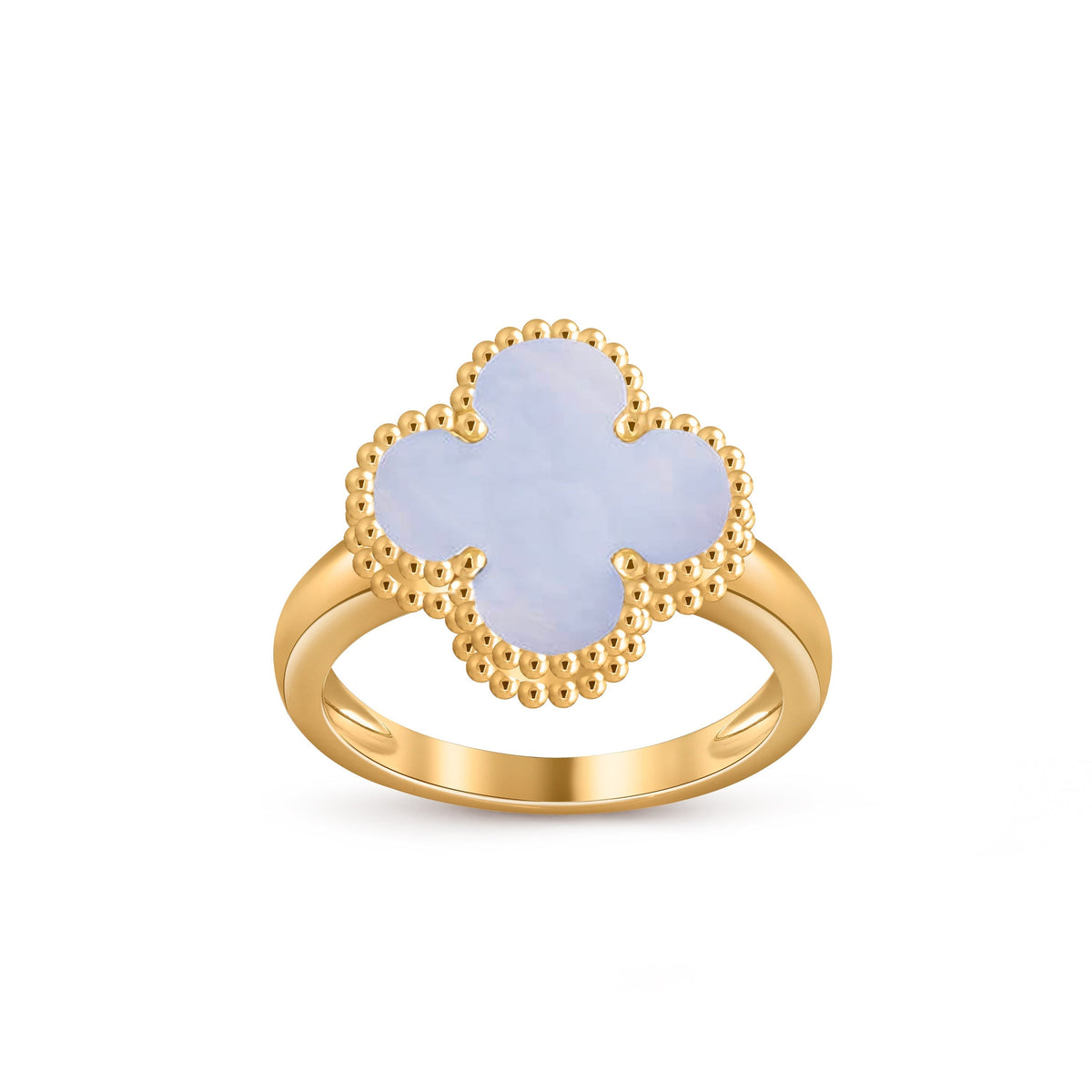 [Limara]LUCKY CLOVER VINTAGE GOLD RING COLLECTION