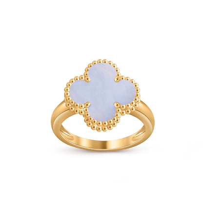 [Limara]LUCKY CLOVER VINTAGE GOLD RING COLLECTION
