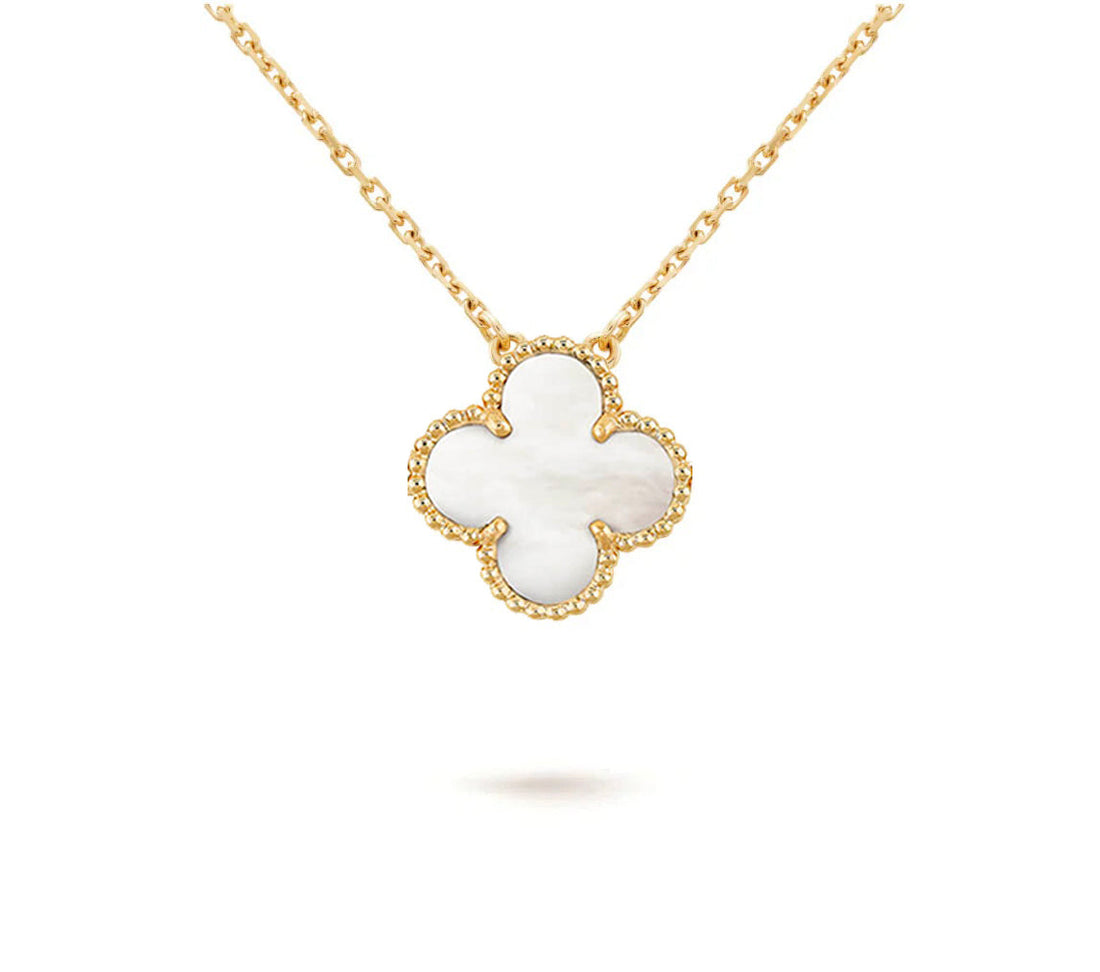 [Limara] CLOVER 15MM SINGLE FLOWER NECKLACE COLLECTION