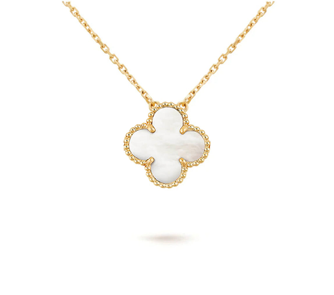 [Limara]15MM CLOVER FLOWER PENDANT NECKLACE COLLECTION
