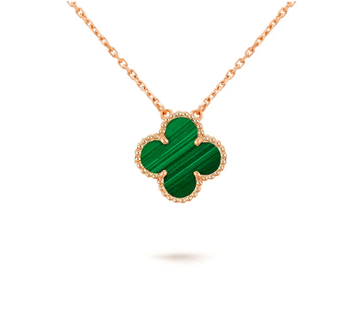 [Limara]15MM CLOVER FLOWER PENDANT NECKLACE COLLECTION