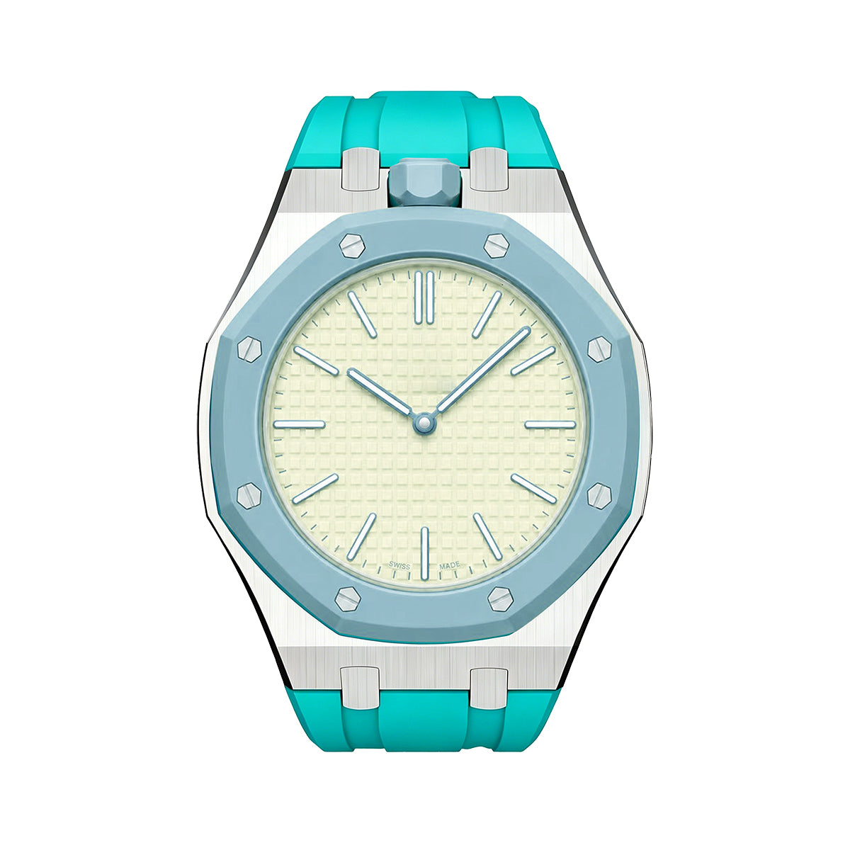 [Limara]ROYAL OAK POP EXCLUSIVE STEEL CASE & SILICONE STRAP