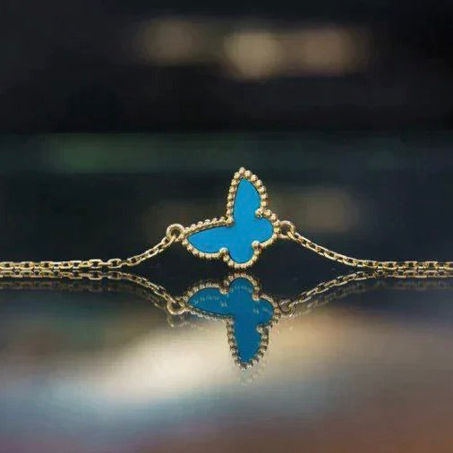 [Limara]BUTTERFLY TURQUOISE BUTTERFLY BRACELET