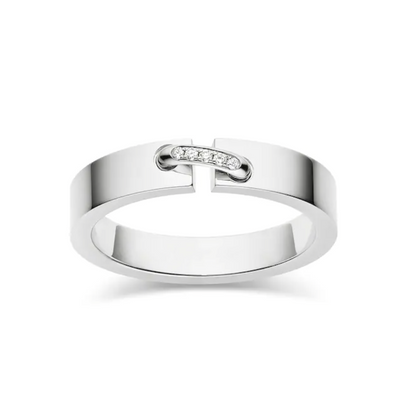 [Limara]ALLIANCE LIENS VIDENCE DIAMOND 4MM RING