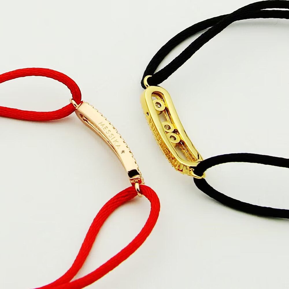 [Limara]CARE(S) PAVÉ CORD BRACELET