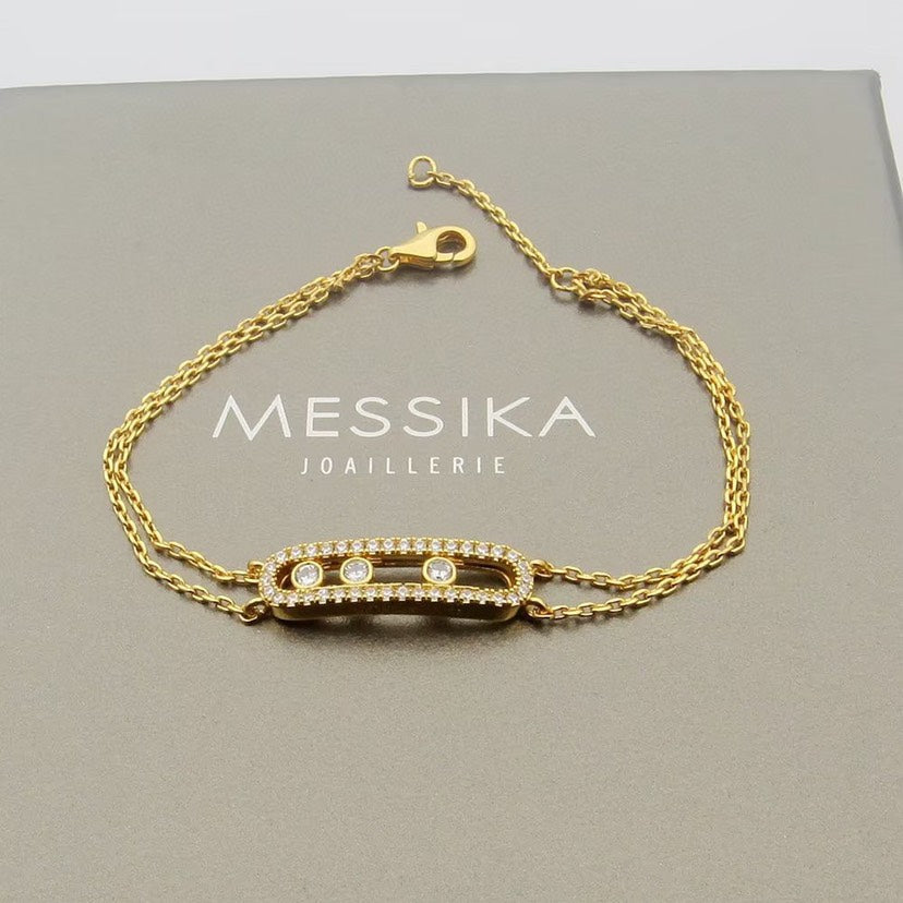 [Limara]MOVE CLASSIQUE PAVÉ DIAMOND BRACELET