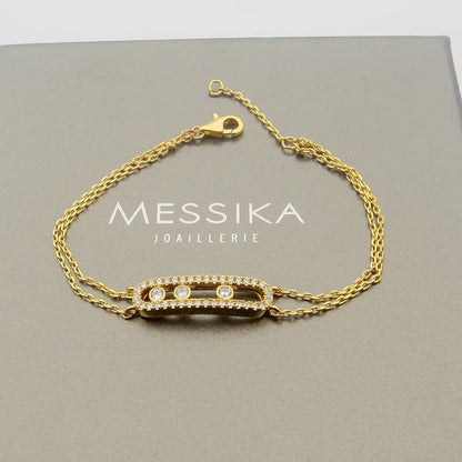 [Limara]MOVE CLASSIQUE PAVÉ DIAMOND BRACELET