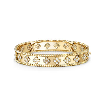 [Limara]KALEIDOSCOPE RADIANCE WIDE BANGLE BRACELET