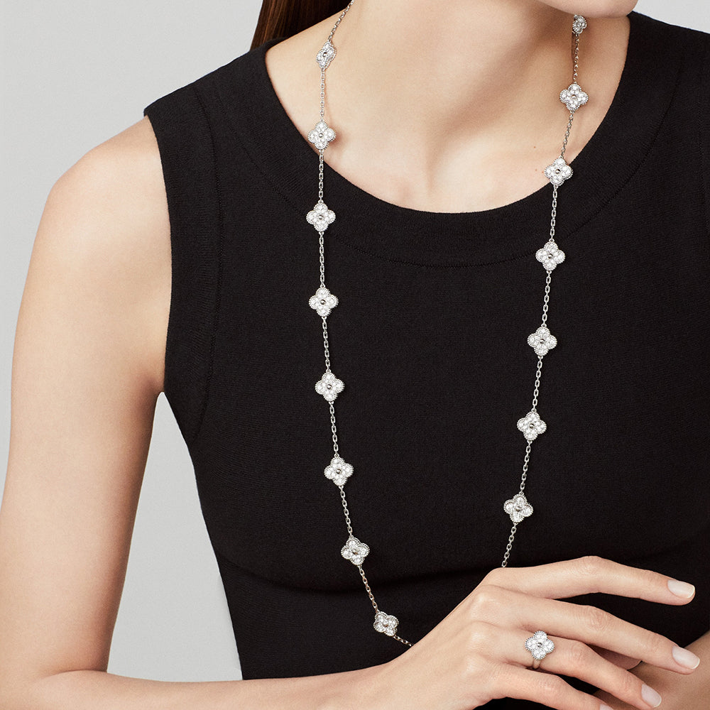 [Limara]CLOVER 20 MOTIFS  LASER SILVER