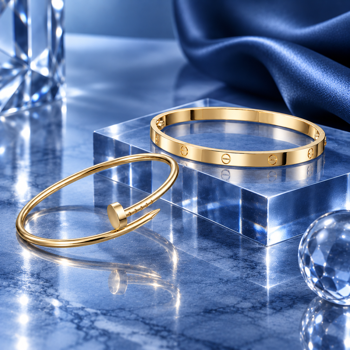 [Limara] LOVE & JUSTE Classic Bracelet Stack Set