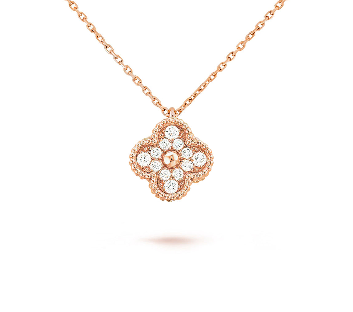 [Limara]9.5MM MINI CLOVER PENDANT NECKLACE COLLECTION