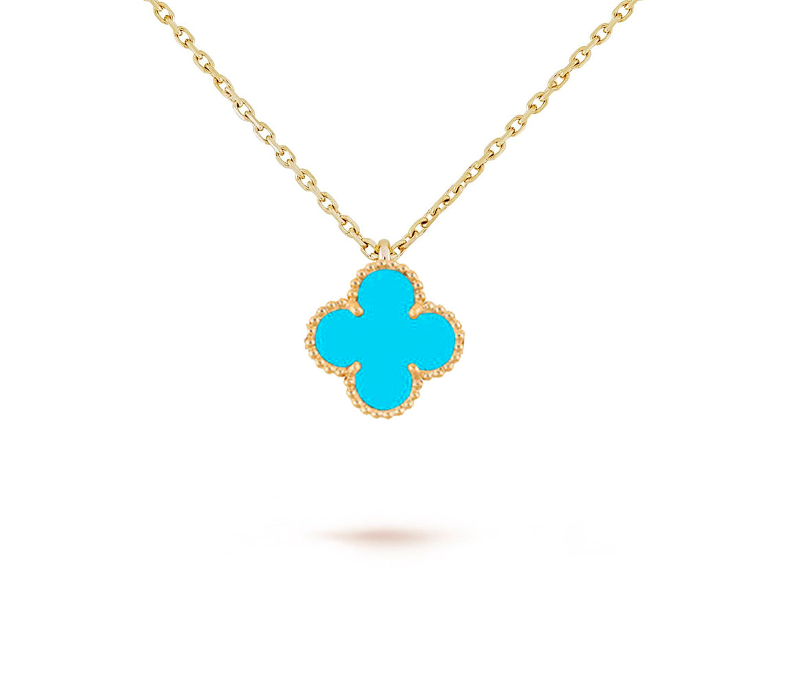 [Limara]9.5MM MINI CLOVER PENDANT NECKLACE COLLECTION