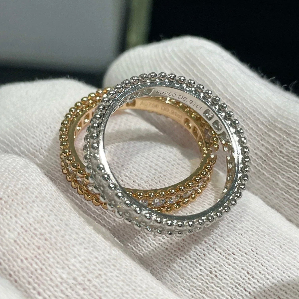 [Limara]PERLEE DIAMOND ROSE GOLD RING