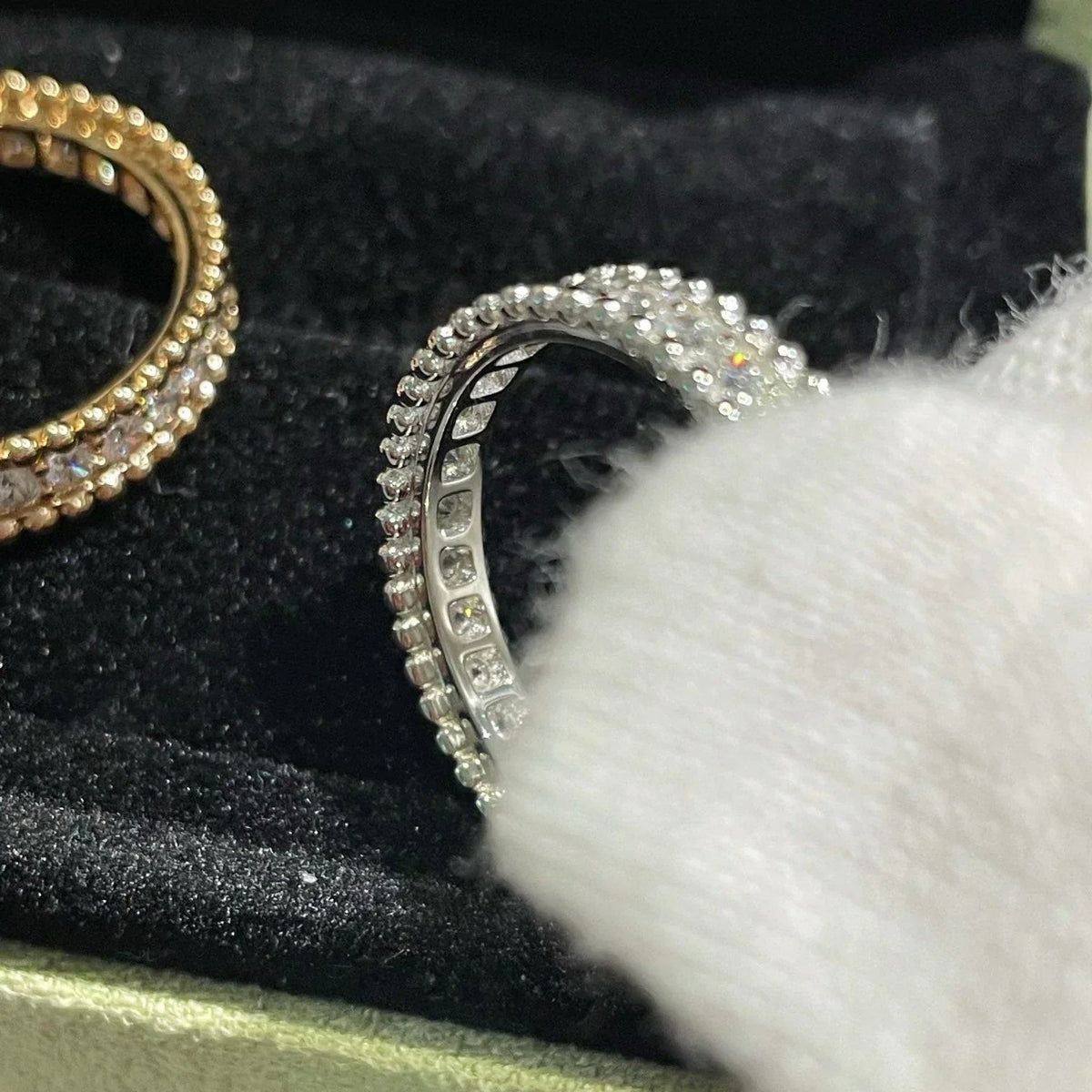 [Limara]PERLEE DIAMOND ROSE GOLD RING