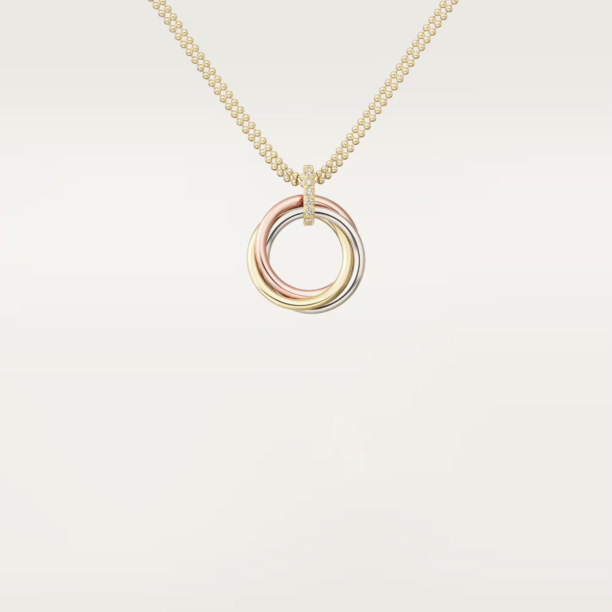 [Limara] TRINITY MEDIUM  DIAMONDS NECKLACE