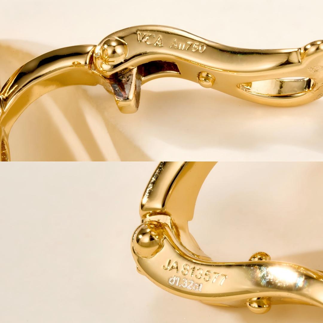 [Limara]  FLOWERLACE EARRING 5 DIAMONDS