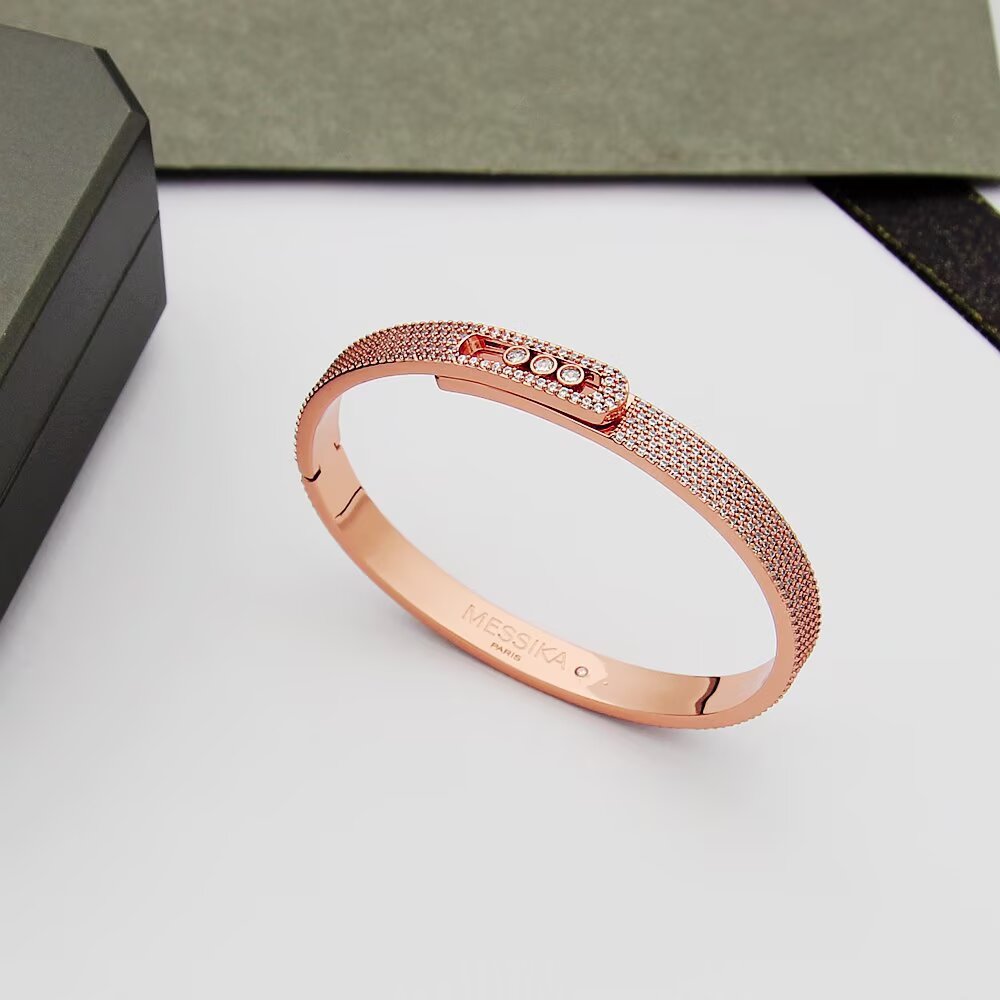 [Limara]MOVE NOA FULL-PAVÉ DIAMOND BANGLE BRACELET