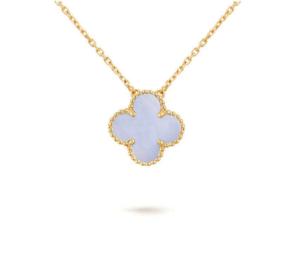 [Limara]15MM CLOVER FLOWER PENDANT NECKLACE COLLECTION