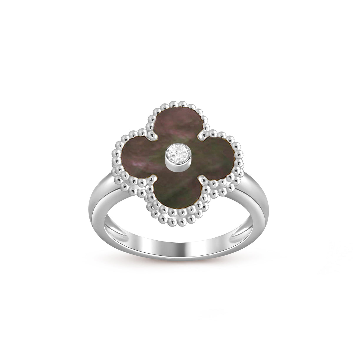 [Limara] CLOVER SILVER DIOMND RING COLLECTION