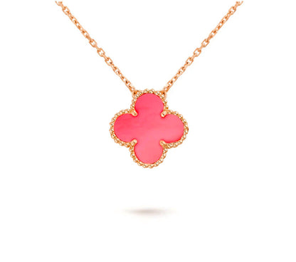 [Limara]15MM CLOVER FLOWER PENDANT NECKLACE COLLECTION