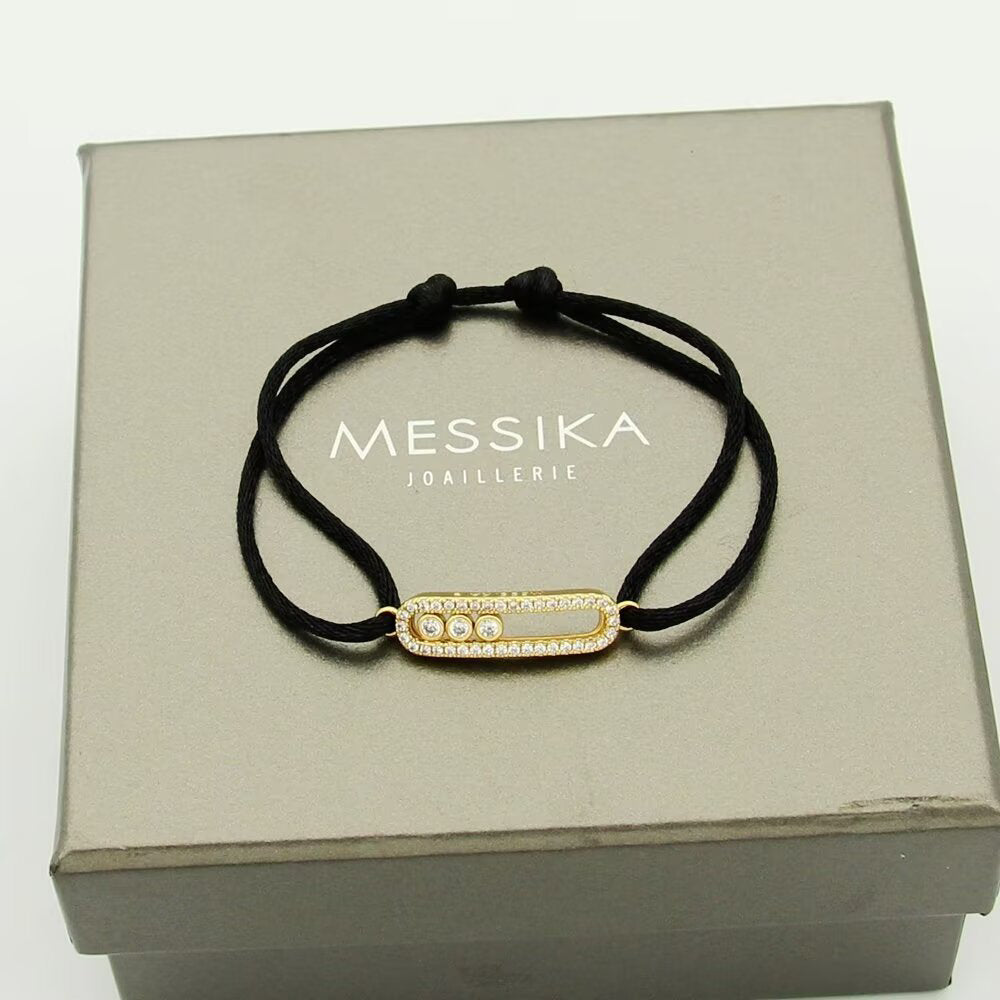 [Limara]CARE(S) PAVÉ CORD BRACELET