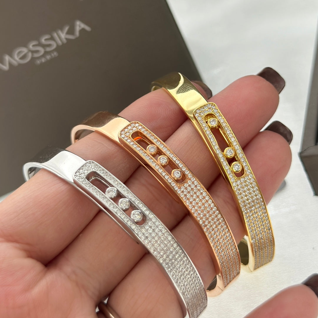 [Limara]MOVE NOA PAVÉ DIAMOND BANGLE BRACELET