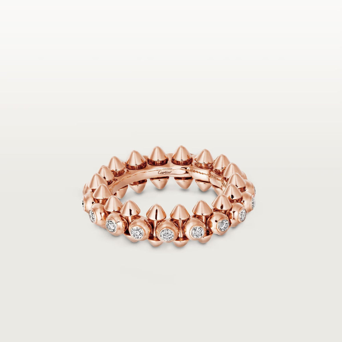 [Limara] CLASH 6.8MM DIAMOND MEDIUM RING