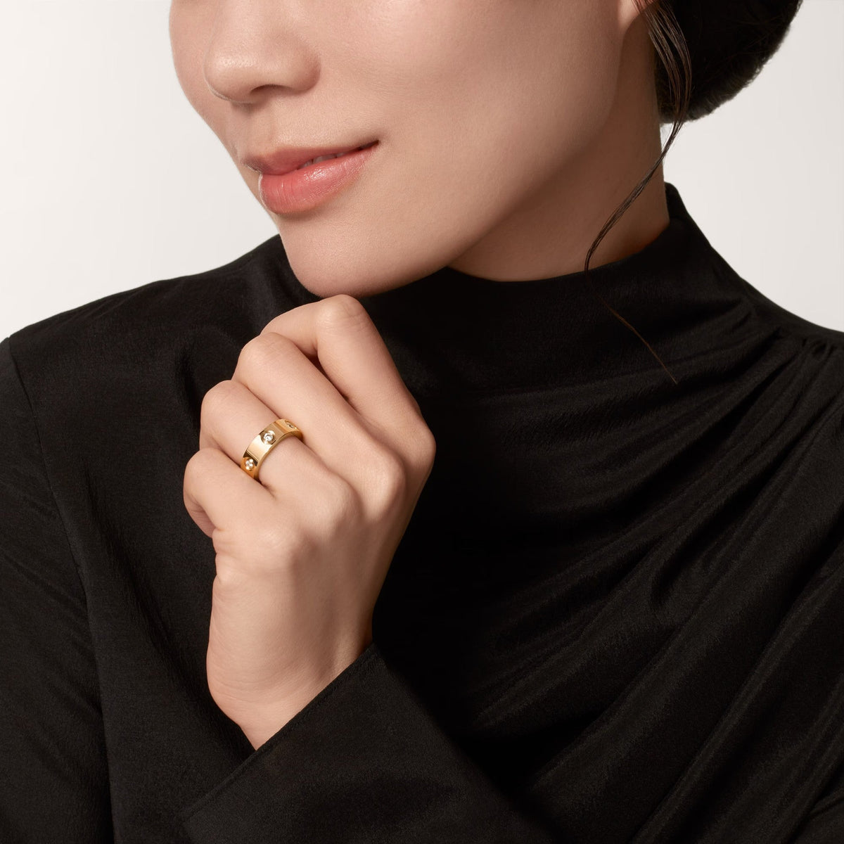 [Limara] LOVE 5.5MM 6 DIAMOND RING