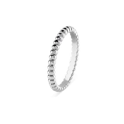 [Limara]SIGNATURE PERLÉE BEADED BAND RING