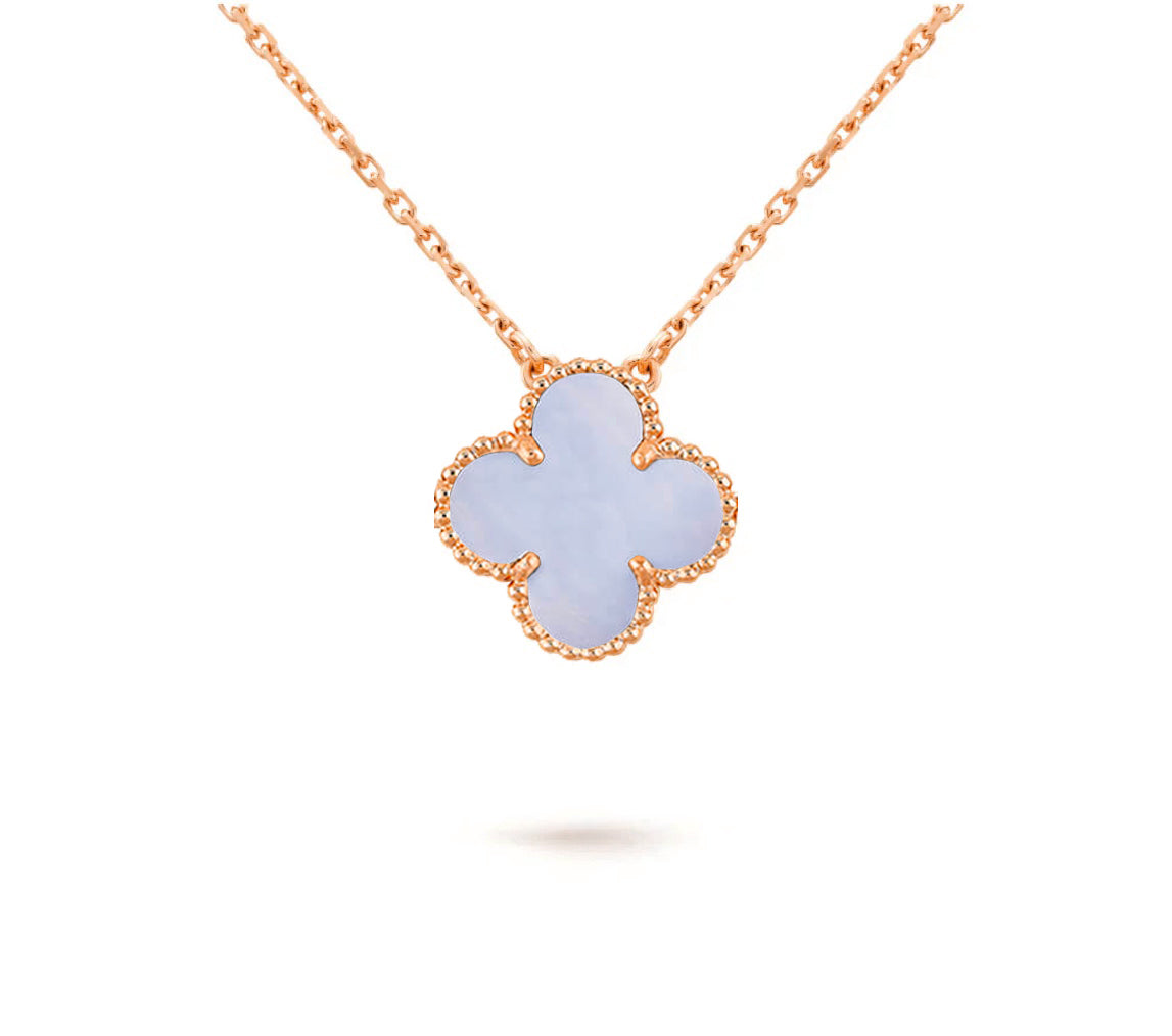 [Limara]15MM CLOVER FLOWER PENDANT NECKLACE COLLECTION