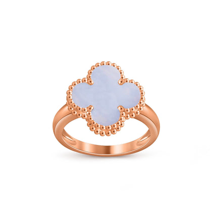 [Limara]LUCKY CLOVER VINTAGE ROSE GOLD RING COLLECTION